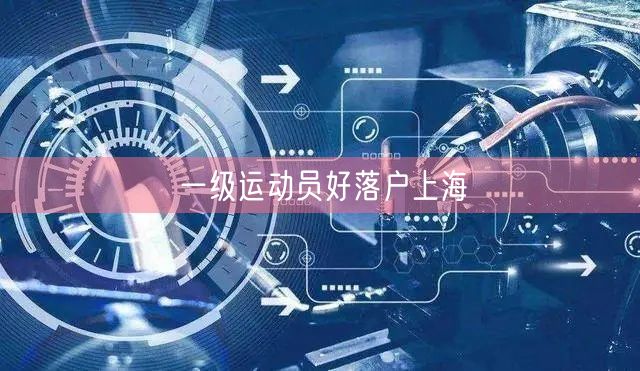 一级运动员好落户上海