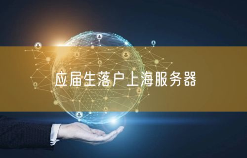 应届生落户上海服务器