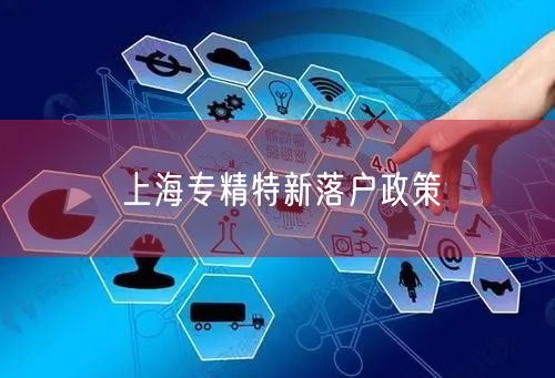 上海专精特新落户政策