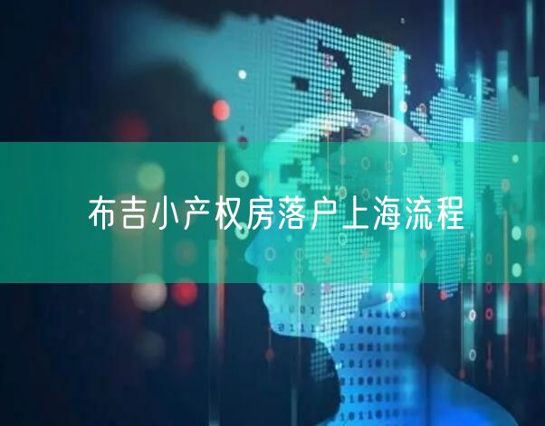 布吉小产权房落户上海流程