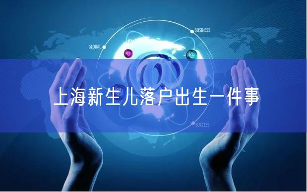 上海新生儿落户出生一件事