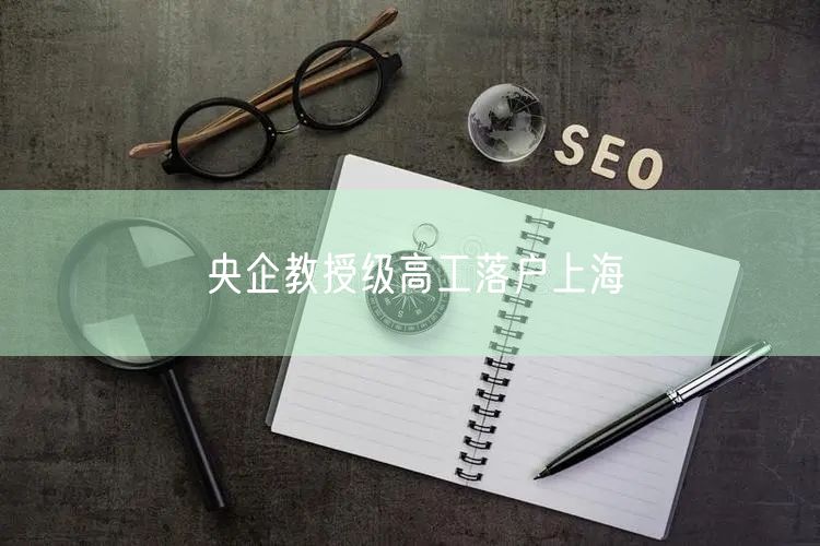 央企教授级高工落户上海