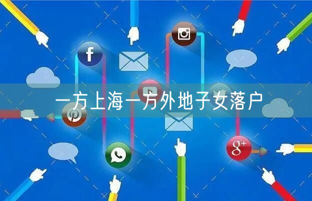 一方上海一方外地子女落户