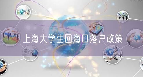 上海大学生回海口落户政策