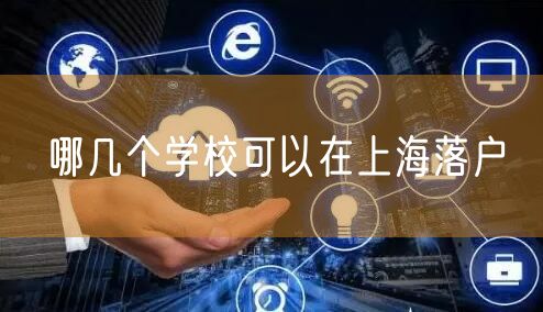 哪几个学校可以在上海落户