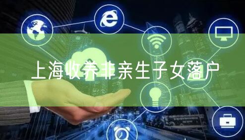 上海收养非亲生子女落户