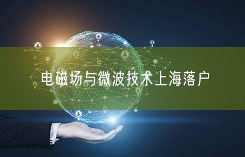 电磁场与微波技术上海落户