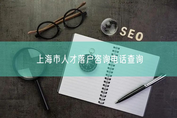 上海市人才落户咨询电话查询
