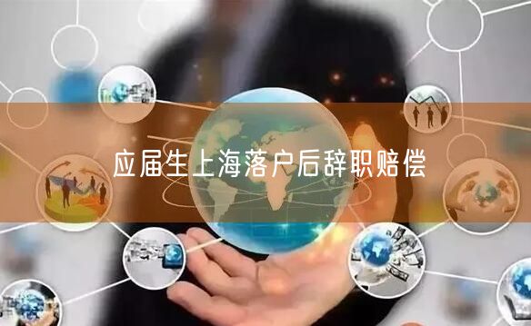 应届生上海落户后辞职赔偿