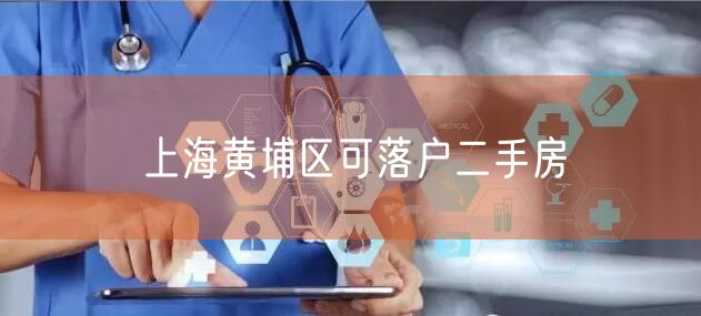 上海黄埔区可落户二手房