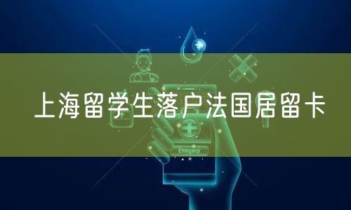 上海留学生落户法国居留卡