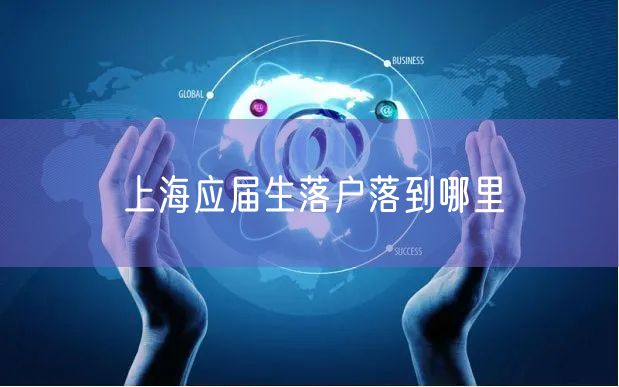 上海应届生落户落到哪里
