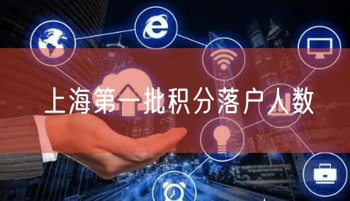 上海第一批积分落户人数