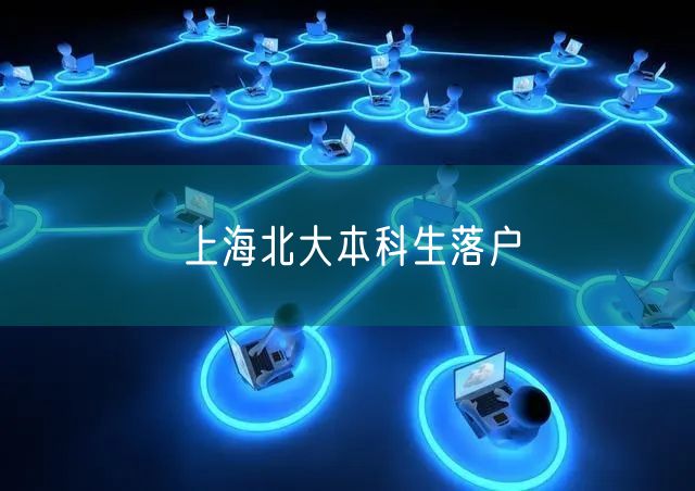 上海北大本科生落户