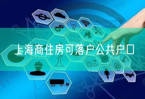 上海商住房可落户公共户口