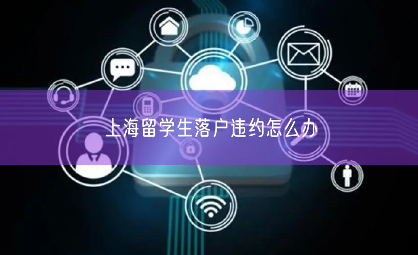 上海留学生落户违约怎么办