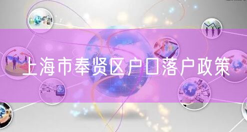 上海市奉贤区户口落户政策