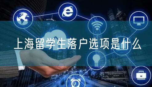上海留学生落户选项是什么