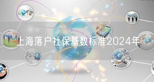 上海落户社保基数标准2024年